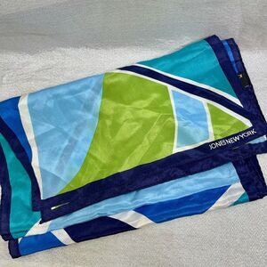 Vintage Silk JONES OF NEW YORK  Scarf - Head or Neck BEAUTIFUL!